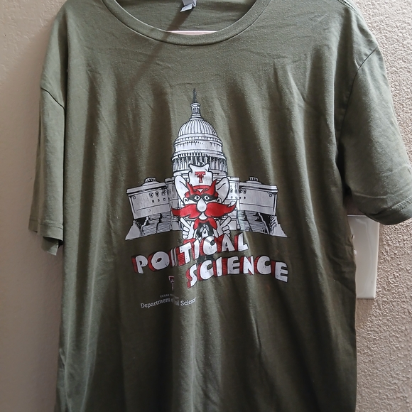Next Level Apparel Olive Graphic Tee - Picture 1 of 5